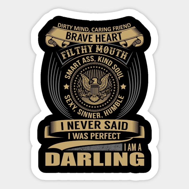 DARLING Sticker by Nicolbar